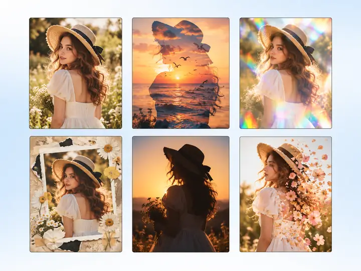 Photograph displaying a stylized creative photo effect.